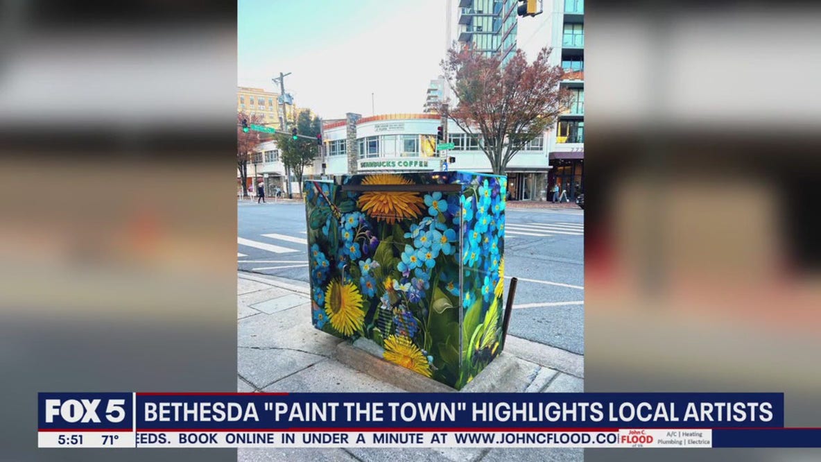 Bethesda's 'Paint the Town' program highlights local artists